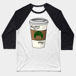 Pumpkin Slut Latte Baseball T-Shirt